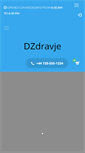 Mobile Screenshot of dzdravje.si